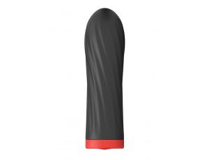 Wibrator mini silikonowy B Series Magic USB 10 trybów czarny