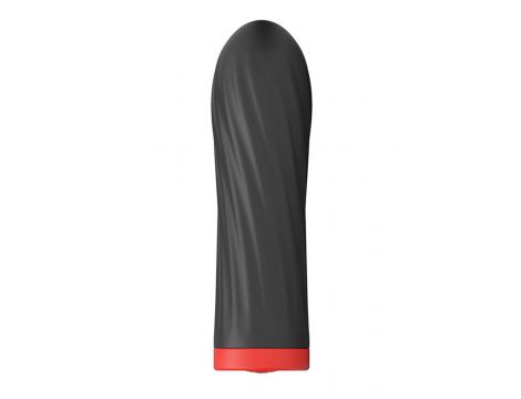 Wibrator mini silikonowy B Series Magic USB 10 trybów czarny