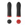 Wibrator mini silikonowy B Series Magic USB 10 trybów czarny - 5
