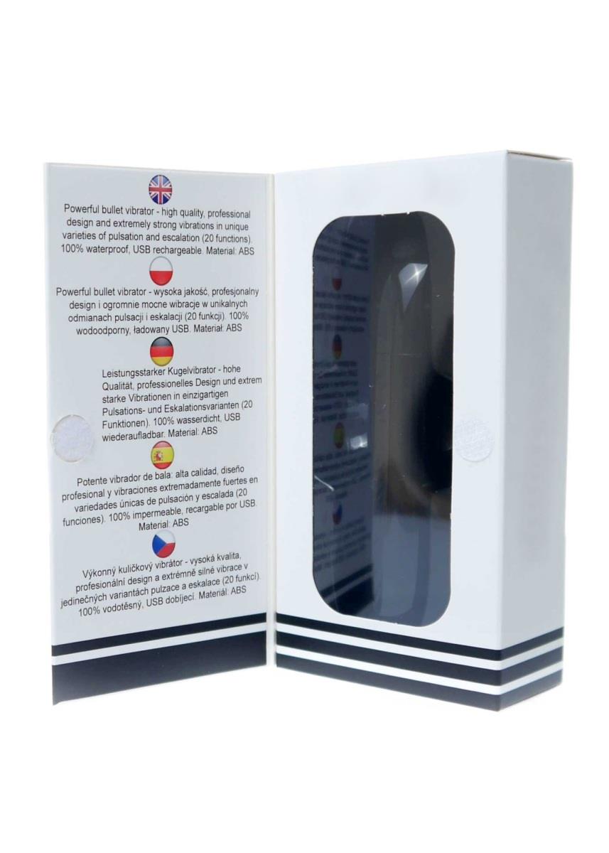 wibrator podręczny klasyczny masażer 10cm 20 tryb