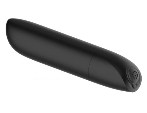 Potężny mini wibrator B Series Magic USB 20 trybów czarny błyszczący - 6