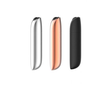 Potężny mini wibrator B-Series Magic USB srebrny 20 trybów - 4