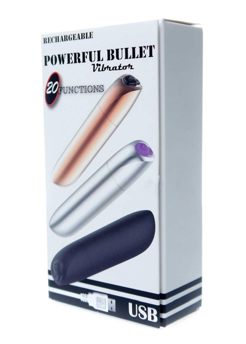 wibrator mini masażer stymulator 20 trybów 10cm