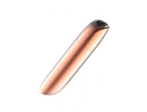 Mini wibrator potężny B Series Magic USB 20 trybów złoty