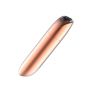 Mini wibrator potężny B Series Magic USB 20 trybów złoty - 2