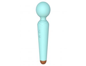 Stymulator łechtaczki Power Wand B Series Magic niebieski USB 10 funkcji