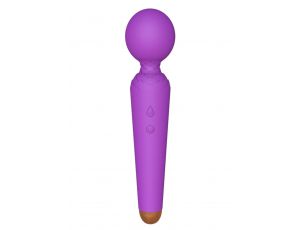 Stymulator łechtaczki Power Wand USB 10 funkcji fioletowy
