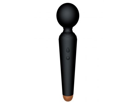 Silikonowy stymulator łechtaczki B Series Magic czarny USB 10 funkcji