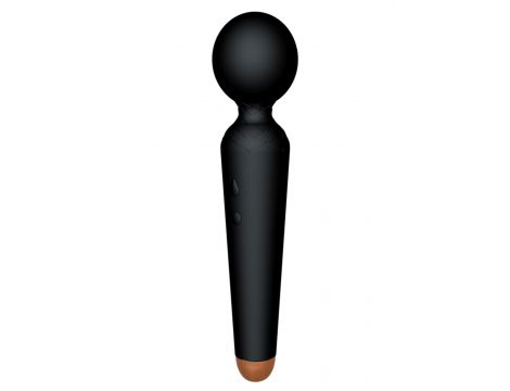 Silikonowy stymulator łechtaczki B Series Magic czarny USB 10 funkcji - 2