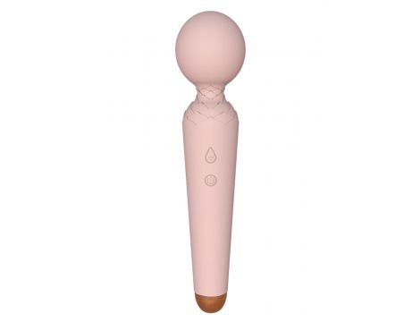 Stymulator łechtaczki Power Wand B Series Magic USB 10 funkcji cielisty - 2