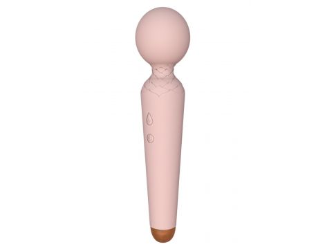 Stymulator łechtaczki Power Wand B Series Magic USB 10 funkcji cielisty