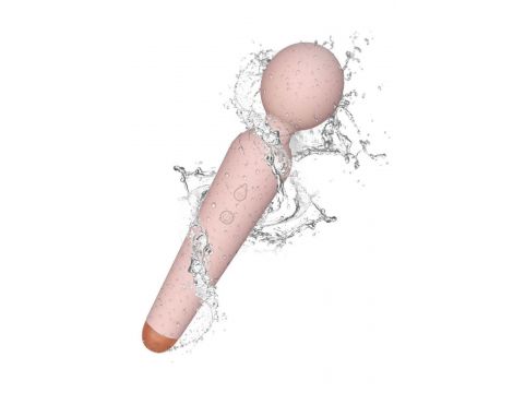 Stymulator łechtaczki Power Wand B Series Magic USB 10 funkcji cielisty - 4