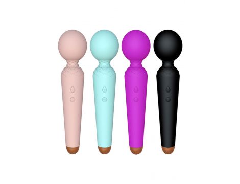 Stymulator łechtaczki Power Wand B Series Magic USB 10 funkcji cielisty - 9