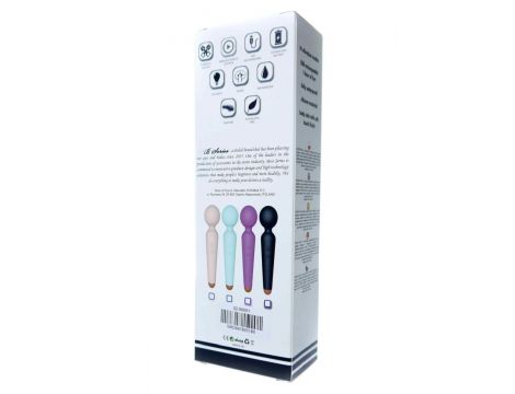 Stymulator łechtaczki Power Wand B Series Magic USB 10 funkcji cielisty - 8