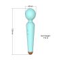 Stymulator łechtaczki Power Wand B Series Magic USB 10 funkcji cielisty - 6