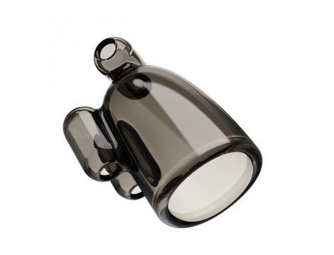 Przedłużka z wibrującymi kulami Baile Crystal Cup III czarna - 4