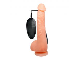Wibrator realistyczny Baile Jasson 25 cm cielisty z przyssawką
