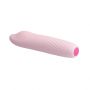Mini wibrator Pretty Love Burke silikonowy różowy USB 4 wibracje 4 obroty - 4
