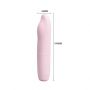 Mini wibrator Pretty Love Burke silikonowy różowy USB 4 wibracje 4 obroty - 5