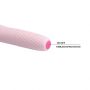 Mini wibrator Pretty Love Burke silikonowy różowy USB 4 wibracje 4 obroty - 6