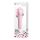 Mini wibrator Pretty Love Burke silikonowy różowy USB 4 wibracje 4 obroty
