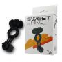 Pierścień erekcyjny wibrujący Baile Sweet teksturowany - 9