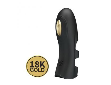 Nakładka na palec Pretty Love Pegasus elektrostymulacyjna czarna USB - 3