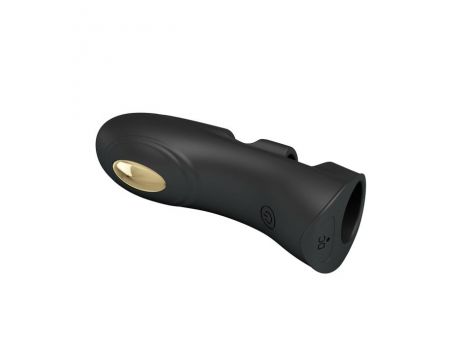 Nakładka na palec Pretty Love Pegasus elektrostymulacyjna czarna USB - 6