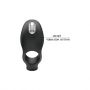 Pierścień erekcyjny wibrujący silikonowy Pretty Love 7 funkcji czarny USB - 10
