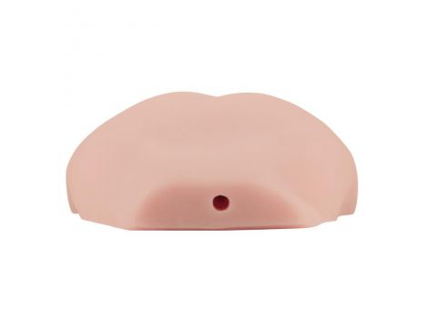 Dwukanałowy masturbator Baile cielisty wibrujący obrotowy - 5