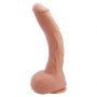 Dildo realistyczne ssące zakrzywione Baile Beautiful Jack cieliste 26 cm - 5