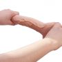 Dildo realistyczne ssące zakrzywione Baile Beautiful Jack cieliste 26 cm - 10