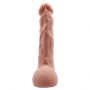 Realistyczne dildo zakrzywione Baile Jason 25 cm cieliste z przyssawką - 3