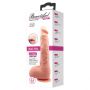 Realistyczne dildo zakrzywione Baile Jason 25 cm cieliste z przyssawką - 4