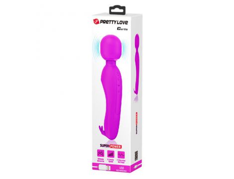 Wibrator króliczek silikonowy Pretty Love Curtis fioletowy USB - 4