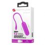 Bezprzewodowe wibrujące jajko Pretty Love Joyce fioletowe USB - 9