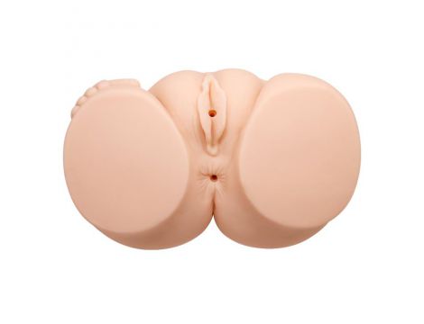 Masturbator Crazy Bull wagina i anal z wibracją na 3 baterie AAA - 4