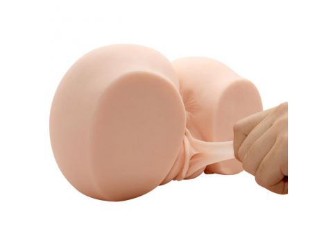 Masturbator Crazy Bull wagina i anal z wibracją na 3 baterie AAA - 5
