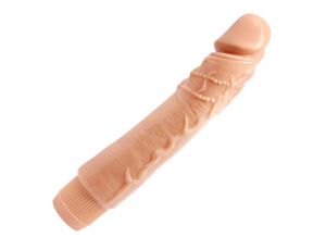 Wibrator realistyczny Baile Barbara Dybbuk cielisty 24 cm wodoodporny