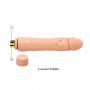 Wibrator realistyczny Baile Barbara Dybbuk cielisty 24 cm wodoodporny - 7