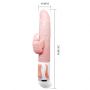 Wibrator króliczek Baile Hot Butterfly rozgrzewający cielisty USB - 5