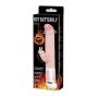Wibrator króliczek Baile Hot Butterfly rozgrzewający cielisty USB - 8