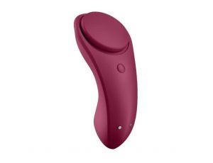 Stymulator łechtaczki Satisfyer Sexy Secret do majtek czerwony