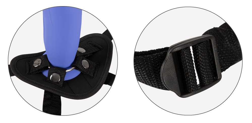 rc vibrating strap-on purple