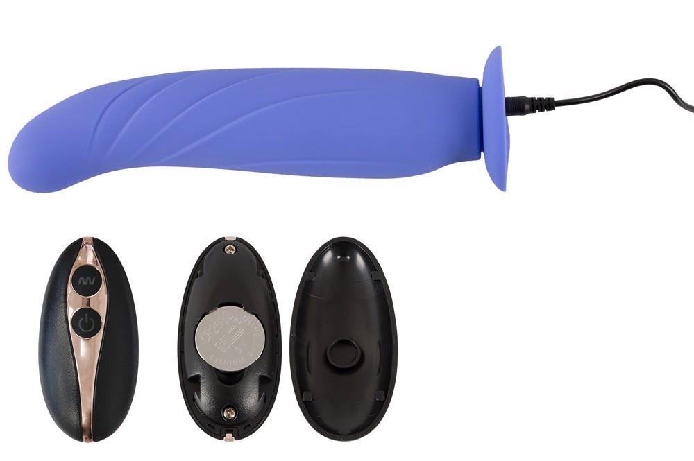 rc vibrating strap-on purple
