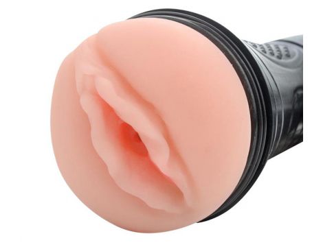 Masturbator wibrujący Quickies Pro Power Escorts 27 cm z cockringami - 5