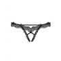 Stringi otwarte Bravelle Obsessive czarne L/XL - 8