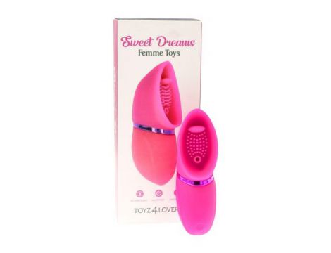 Stymulator Sweet Dreams Toyz4lovers silikonowy różowy 14,5 cm - 4