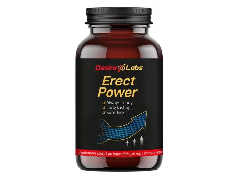 Kapsułki Erect Power Desire Labs na erekcję 90 kaps