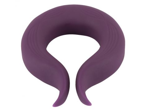 Pierścień erekcyjny wibrujący Couples Choice dwa silniki silikonowy USB - 10